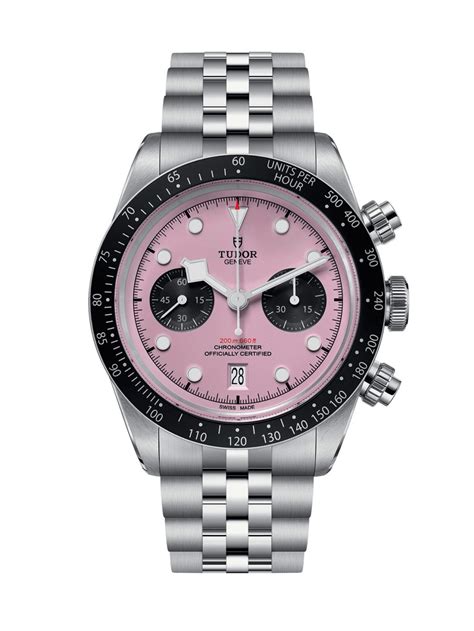 tudor black bay chrono miami|tudor chronograph pink.